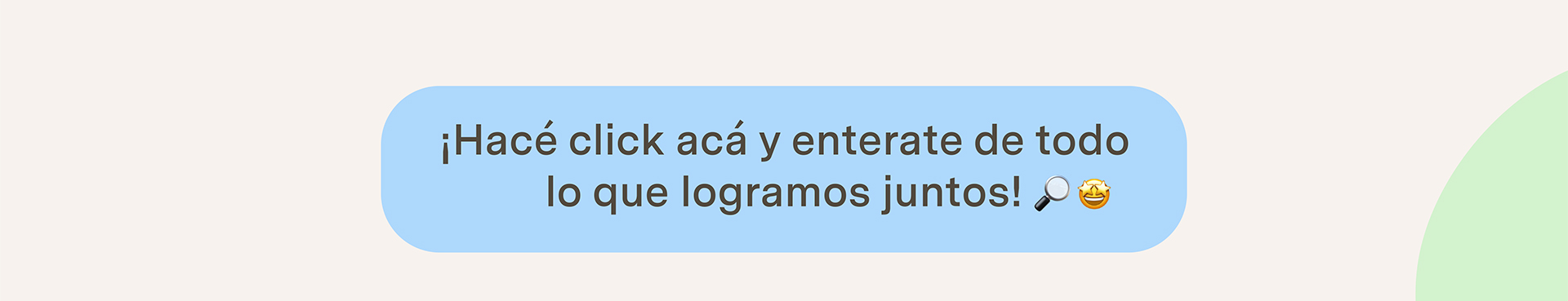 ¡Hacé click acá y enterate de todo lo que logramos juntos!