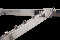 Perchero Frontal inclinado para barral Ovalado 30 cm - comprar online