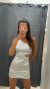 VESTIDO AGNES SATÉN - comprar online