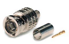 CANARE BCP-A4, 75 Ohms BNC Crimp Plug for LV-61S, RG-59B or Equivalent - comprar online
