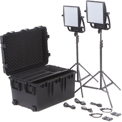 Litepanels Astra 6X Bi-Color LED Panel + Astra Soft Bi-Color LED Panel Traveler Duo V-Mount Kit