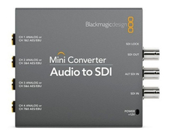 BLACKMAGIC MINI CONVERTER - AUDIO TO SDI - comprar online