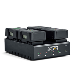 Anton Bauer LP4 Quad Gold Mount Charger - V or Gold Mount
