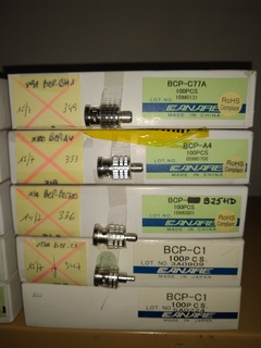 CANARE BCP-C77A, BNC CONNECTOR F/LV77S and Belden 8281F en internet