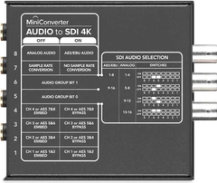 BLACKMAGIC MINI CONVERTER - SDI TO AUDIO 4K - comprar online
