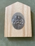 Madera con medallón Sagrada Familia