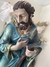 Pesebre de yeso a color - comprar online