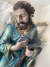 Pesebre de yeso a color - comprar online
