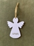 Angelito de madera con frases - comprar online