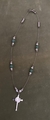 Conjunto collar y aros con piedras - tienda online