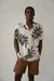 Camisa Manga Corta Lino Estampado (Art. 320) - New Day