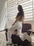 Pantalona com detalhe em macramê - comprar online