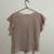 Blusa rosa com frente encaracolada - comprar online
