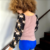 Blusa com manga bufante fantasia - comprar online