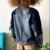Jaqueta mix jeans e veludo - comprar online