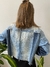 Jaqueta jeans double color oversized - teres