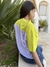 T-shirt cropped com estampa local - comprar online