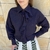 Blusa oversized com babado - comprar online