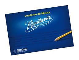 Cuaderno Musica Rivadavia
