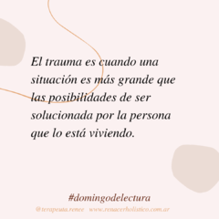 TRAUMA EN EL ARBOL GENEALOGICO - comprar online