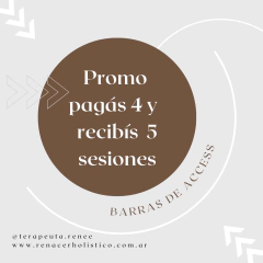PROMO Sesiones de Barras de Access® 5X4 - Renacer Holístico