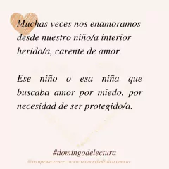 ¿Siempre te enamorás de personas similares? en internet