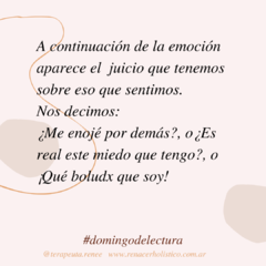 Aceptar las emociones - Renacer Holístico
