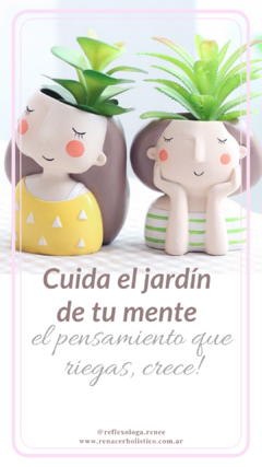 Fondo de Pantalla para Celular - "Cuida el jardín"