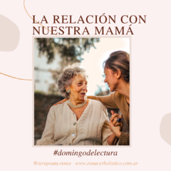 La relación con mamá
