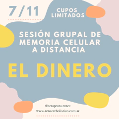 SESIÓN GRUPAL DE MEMORIA CELULAR. EL DINERO 6 de Marzo de 2023