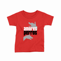 Remera Niño Manga Corta AMORES PERROS 01 - Wildshirts