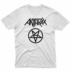 Remera Unisex Manga Corta ANTHRAX 01 en internet