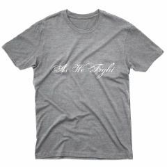 Remera Unisex Manga Corta AS WE FIGHT 01 - Wildshirts