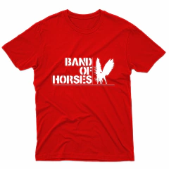 Remera Unisex Manga Corta BAND OF HORSES 01 - comprar online