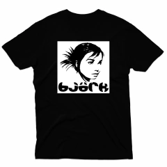 Remera Unisex Manga Corta BJORK 02 en internet