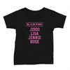 Remera Infantil Manga Corta BLACKPINK 02