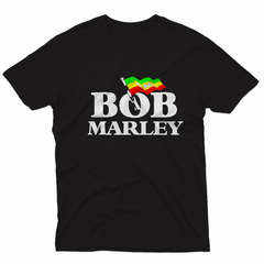 Remera Unisex Manga Corta BOB MARLEY 03