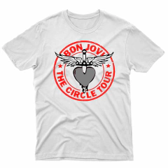 Remera Unisex Manga Corta BON JOVI 05