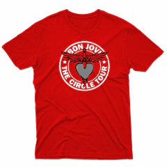 Remera Unisex Manga Corta BON JOVI 05 - Wildshirts