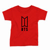 Remera Infantil Manga Corta BTS 03