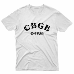 Remera Unisex Manga Corta CBGB 01 en internet