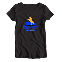 Remera Mujer Manga Corta BRUMBIES RUGBY 01