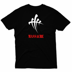Remera Unisex Manga Corta MASSACRE 01