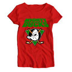 Remera Mujer Manga Corta MIGHTY DUCKS 01 - Wildshirts