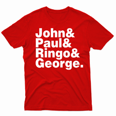 Remera Unisex Manga Corta THE BEATLES 07 - Wildshirts