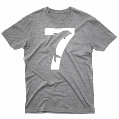 Remera Unisex Manga Corta 7 DELFINES 01 en internet