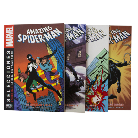 COMBO SPIDER-MAN: LA SAGA DEL TRAJE NEGRO (COMPLETO ) - Tom De Falco | Ron  Frenz