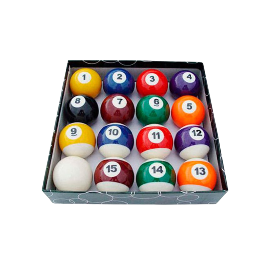 Jogo de Bolas de Snooker 54mm (8 Bolas)