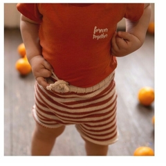 SHORT TEJIDO TERRACOTA - comprar online
