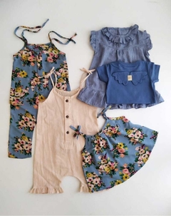 VESTIDO CLIVA AZUL - comprar online